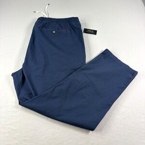Polo Ralph Lauren Pants Mens 4XLT Tall Blue Prepster Chino Stretch Classic Fit